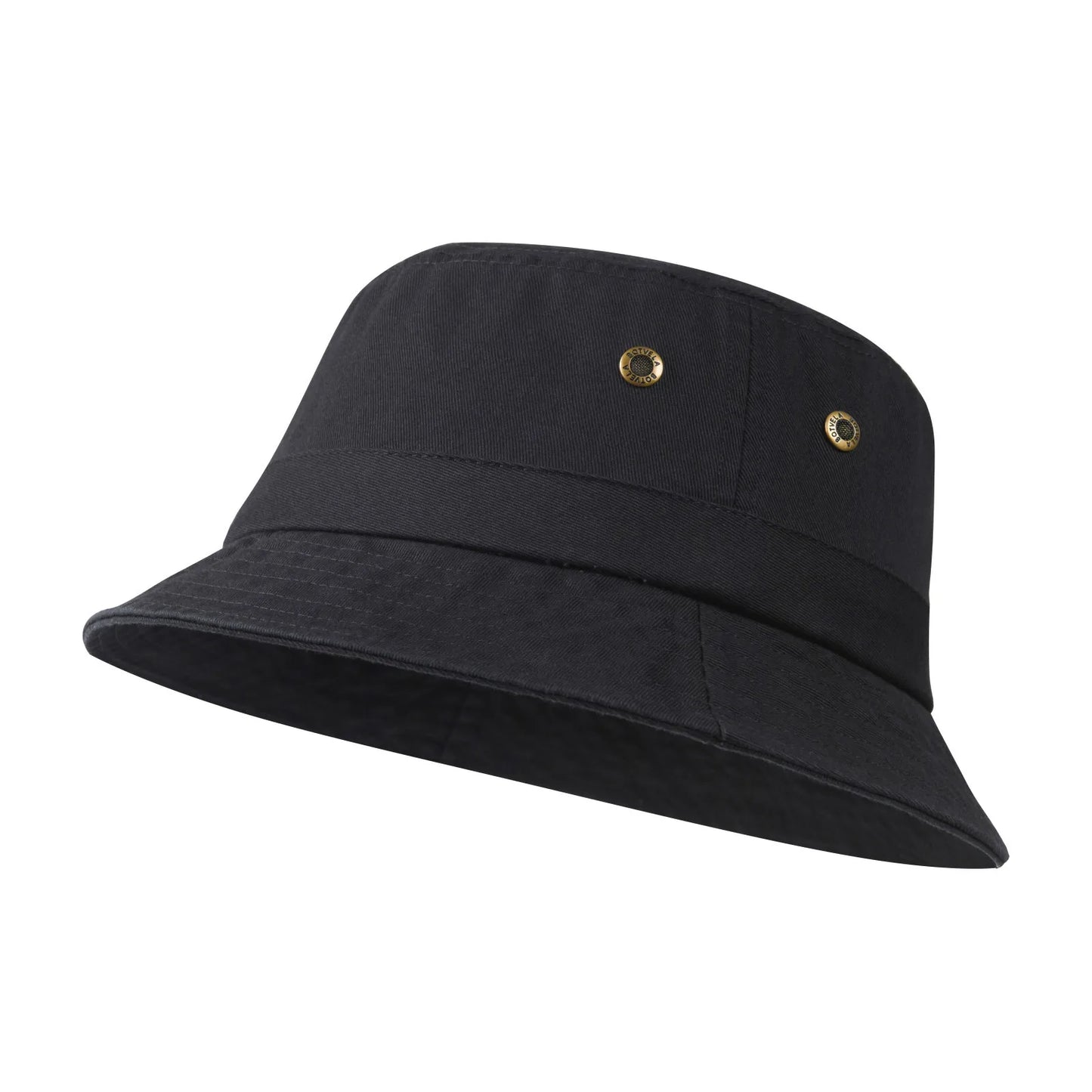 BOTVELA Cotton Twill Bucket Hats Unisex Short Brim Outdoor