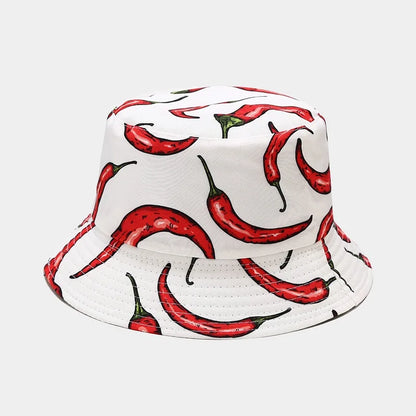 Wholesale Bucket Hat Various Vegetable Pattern