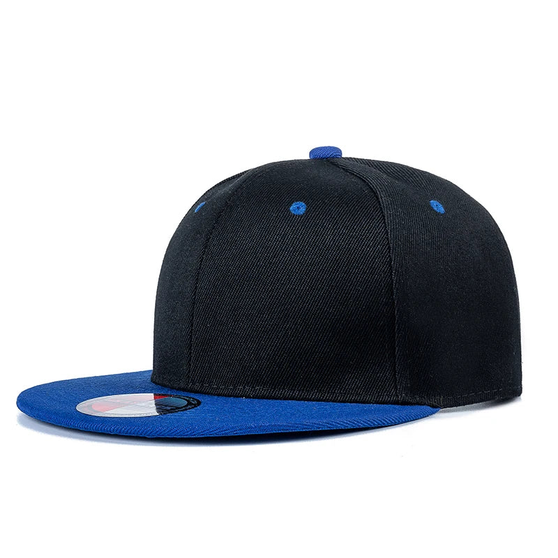 Unisex Cap Plain Snapback Hat High Quality Adult Hip Hop