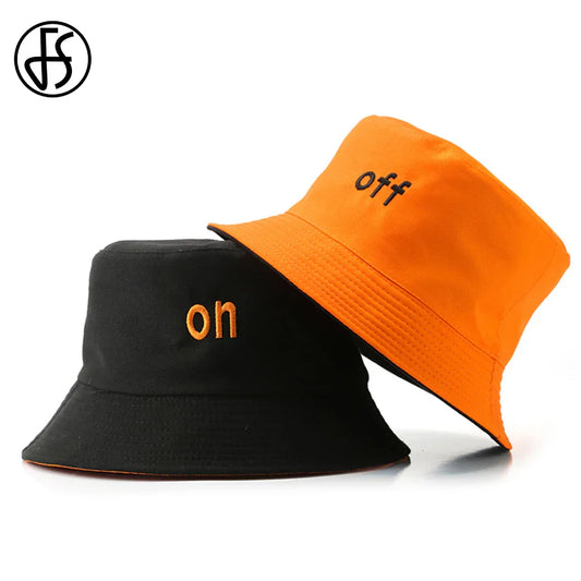 Hip Hop Panama Cap Cotton Double-sided Windproof Fisherman Hat Bob Homme