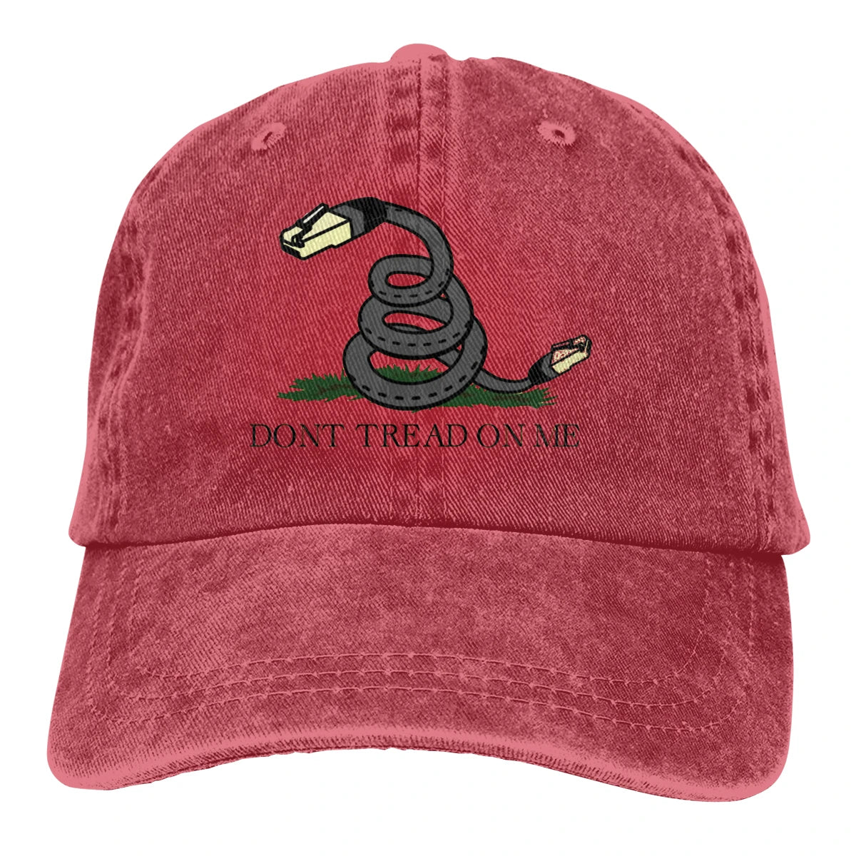 Net Neutrality Don't Tread On Me Baseball Cap