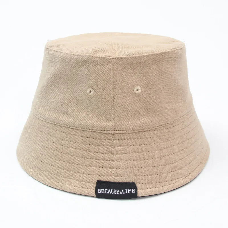Autumn And Winter Warm Cotton Bucket Hat Fisherman Hat Outdoor Travel Hat