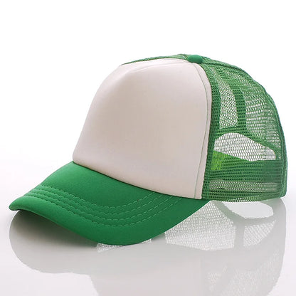Adjustable Trucks Youth Mesh Hats Baseball Trucker Cap Dad Hat Summer Baseball Cap
