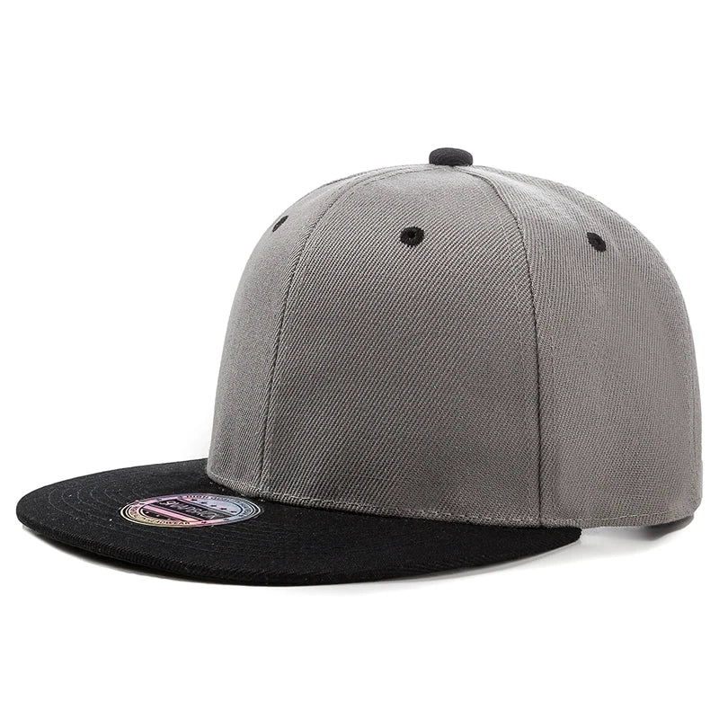 Unisex Cap Plain Snapback Hat High Quality Adult Hip Hop