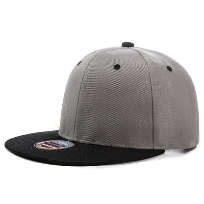 Unisex Cap Plain Snapback Hat High Quality Adult Hip Hop