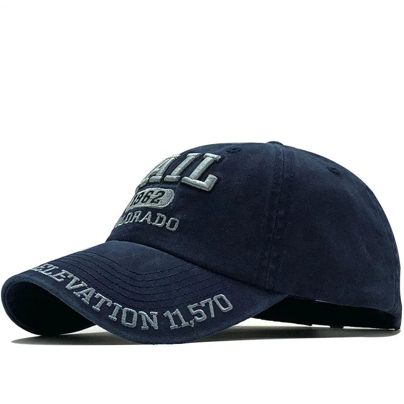 Summer New Washed Cotton Baseball Cap