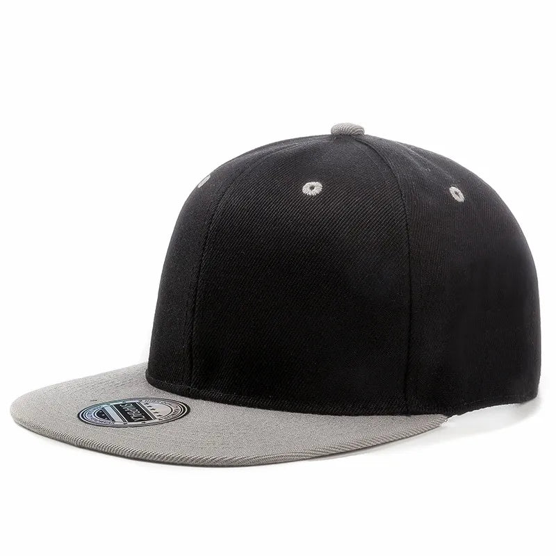 Unisex Cap Plain Snapback Hat High Quality Adult Hip Hop