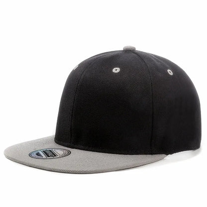 Unisex Cap Plain Snapback Hat High Quality Adult Hip Hop