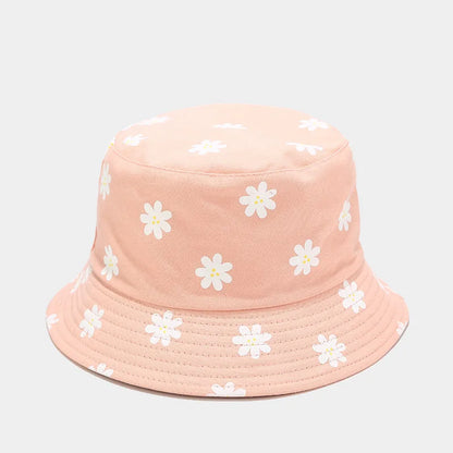 Seasons Cotton Flower Print Bucket Hat