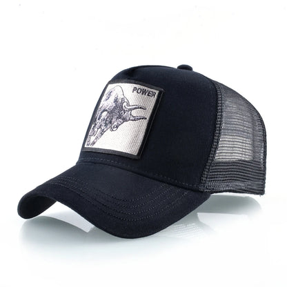 K Baseball Caps Men Snapback Hip Hop Baseball Cap With Embroidery Bull Patch Four