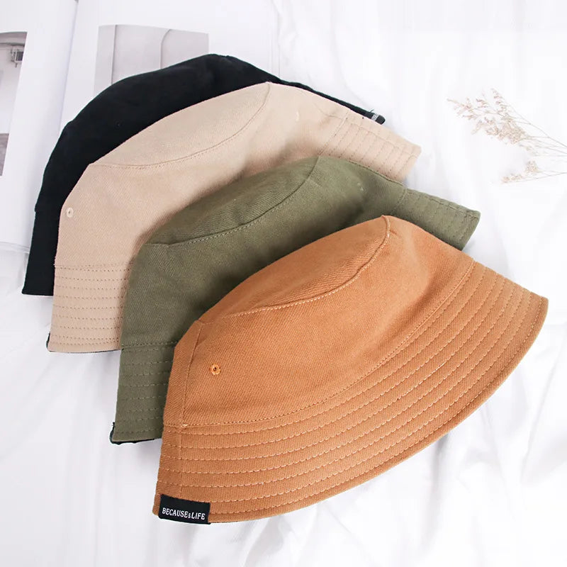 Autumn And Winter Warm Cotton Bucket Hat Fisherman Hat Outdoor Travel Hat