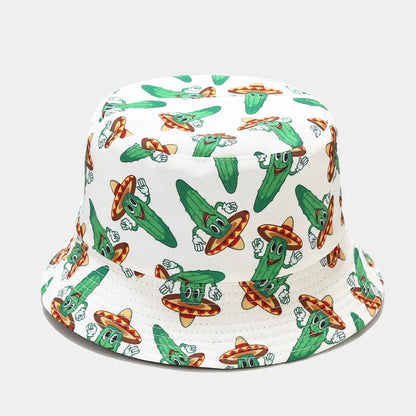 Wholesale Bucket Hat Various Vegetable Pattern