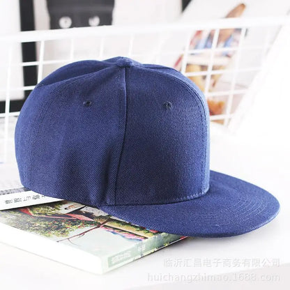 Solid Hip Hop Cap For Men Snapback Hat