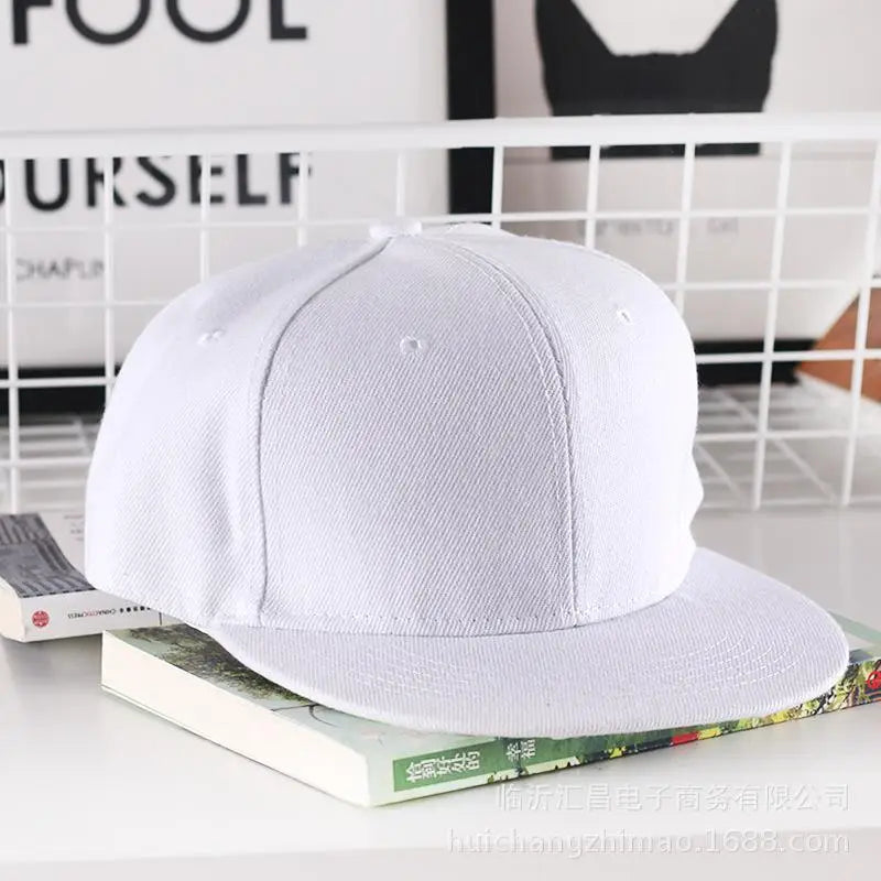 Solid Hip Hop Cap For Men Snapback Hat