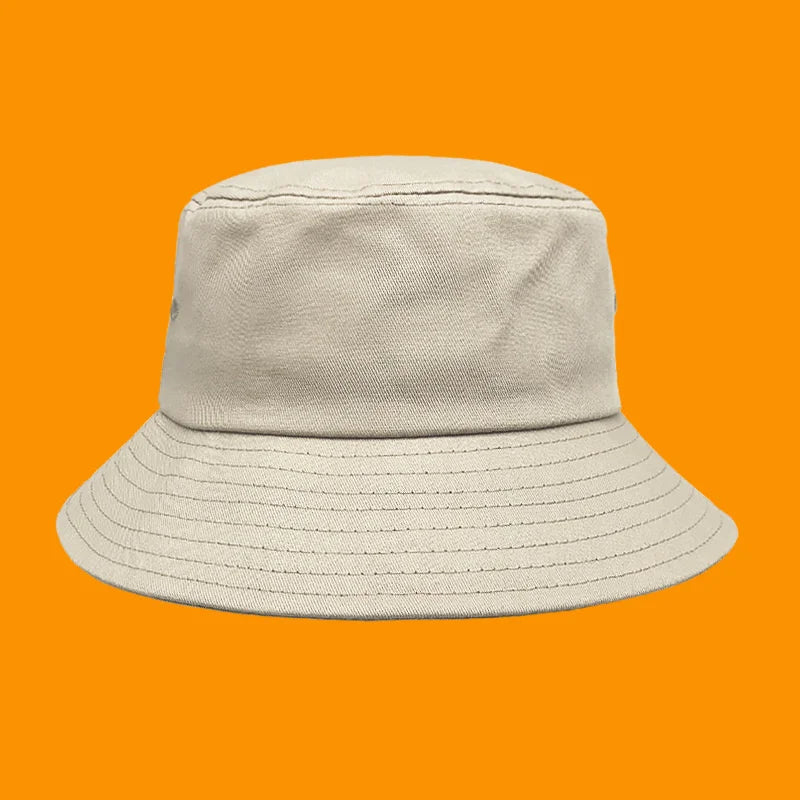 Bucket Hat for Ladies Beach Cotton Plain Panama Hats