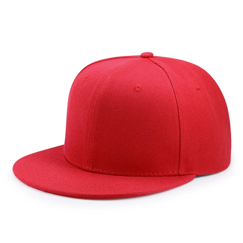 Big Bone Man Plus Size Baseball Caps Adult Flat Peak Hip Hop Fitted Hat Men Women
