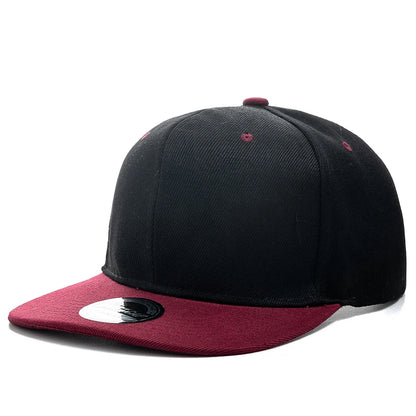 Unisex Cap Plain Snapback Hat High Quality Adult Hip Hop