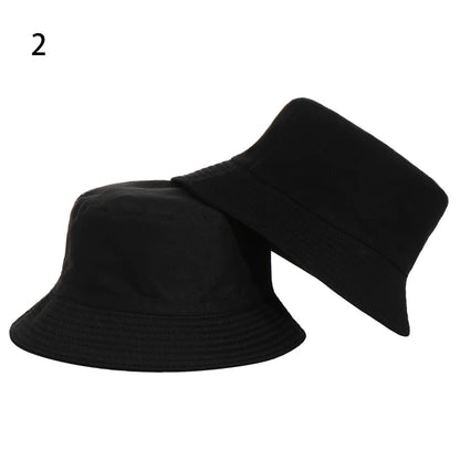 New Double-Sided Bucket Hat Women Men Sun Hat Panama Cap