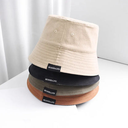 Autumn And Winter Warm Cotton Bucket Hat Fisherman Hat Outdoor Travel Hat