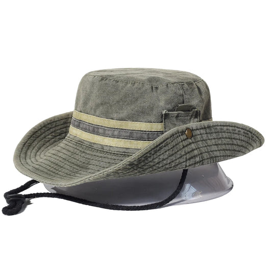 Fishing Hiking Sun Hat Men Women Boonie Hat Wide Brim Bucket Hat