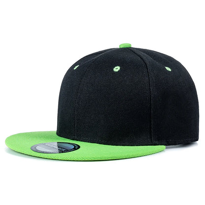 Unisex Cap Plain Snapback Hat High Quality Adult Hip Hop