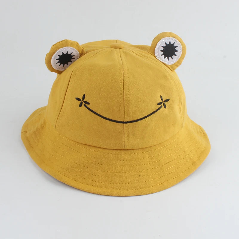 Parent-Kid Frog Bucket Hat