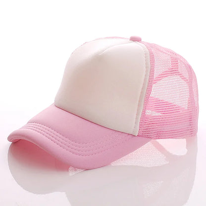 Adjustable Trucks Youth Mesh Hats Baseball Trucker Cap Dad Hat Summer Baseball Cap