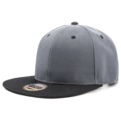 Unisex Cap Plain Snapback Hat High Quality Adult Hip Hop