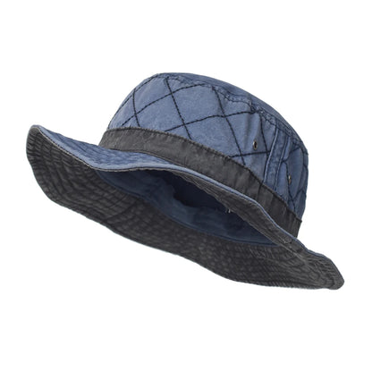 Summer Bucket Hats for Men Women Washed Cotton Panama