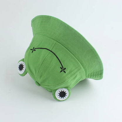 Parent-Kid Frog Bucket Hat
