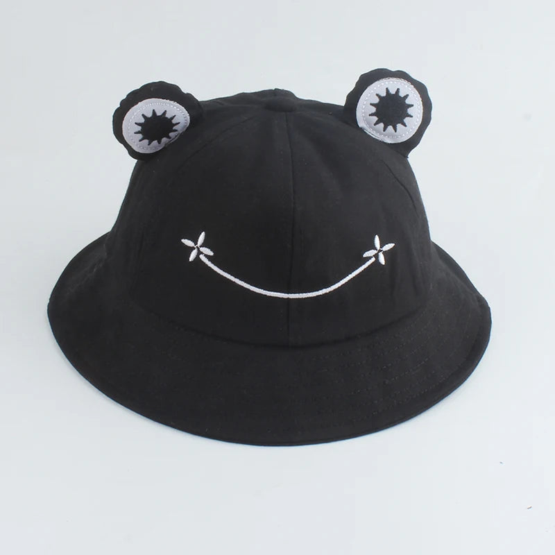 Parent-Kid Frog Bucket Hat