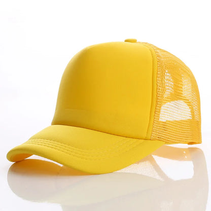Adjustable Trucks Youth Mesh Hats Baseball Trucker Cap Dad Hat Summer Baseball Cap