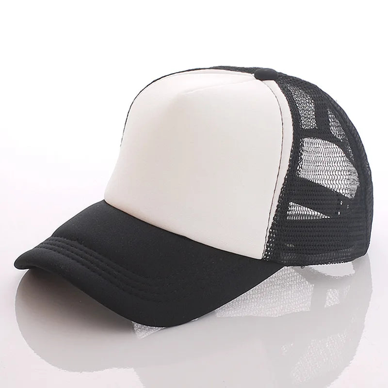 Adjustable Trucks Youth Mesh Hats Baseball Trucker Cap Dad Hat Summer Baseball Cap