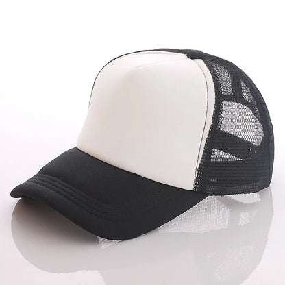 Adjustable Trucks Youth Mesh Hats Baseball Trucker Cap Dad Hat Summer Baseball Cap