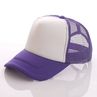 Adjustable Trucks Youth Mesh Hats Baseball Trucker Cap Dad Hat Summer Baseball Cap