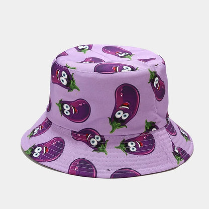 Wholesale Bucket Hat Various Vegetable Pattern