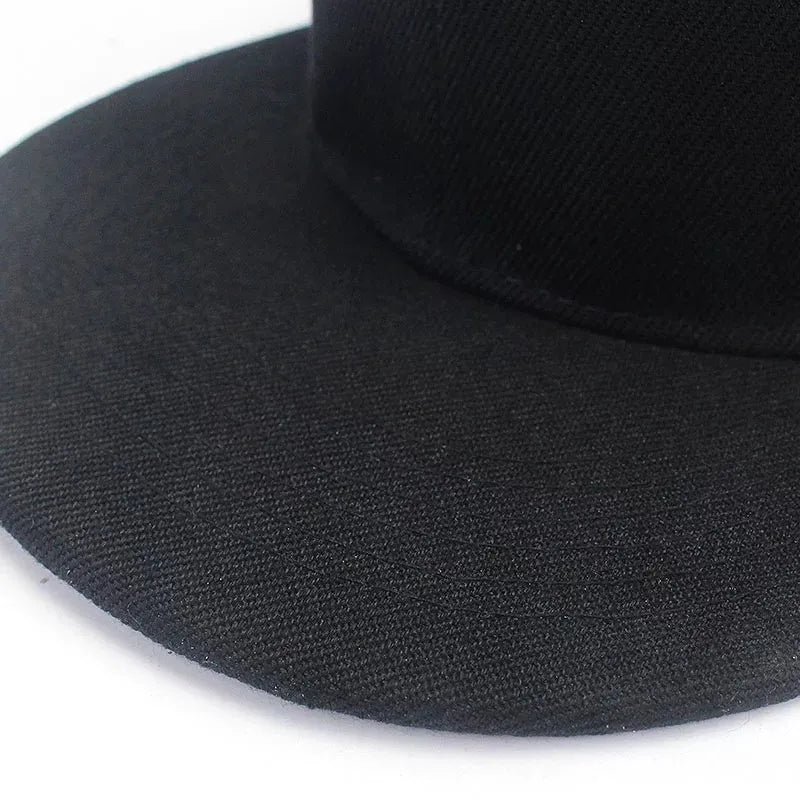 Solid Hip Hop Cap For Men Snapback Hat