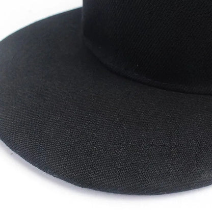 Solid Hip Hop Cap For Men Snapback Hat