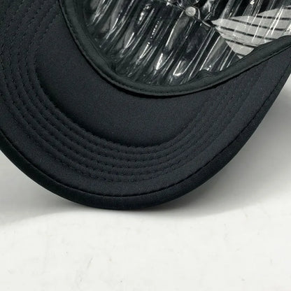 Summer Mesh Black Leopard Print Curved Baseball Caps