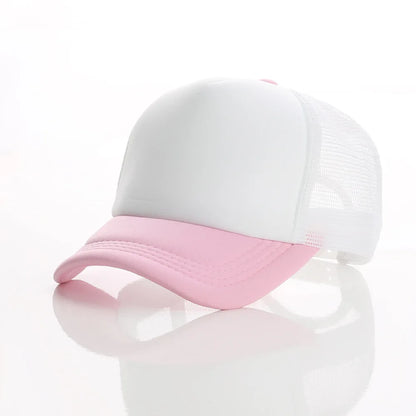 Adjustable Trucks Youth Mesh Hats Baseball Trucker Cap Dad Hat Summer Baseball Cap