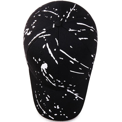 Men Women Printing Raindrops Golf Sunshade Baseball Hat Outdoor Sport