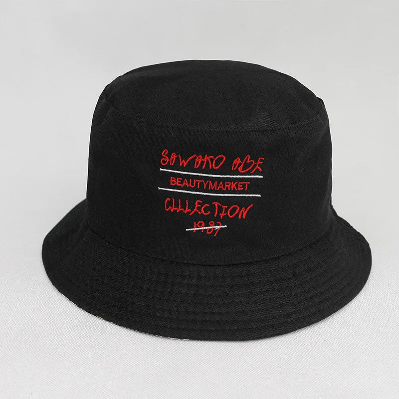 Cotton Print Bucket Hat Fisherman Hat