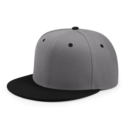 Wholesale 40 Colors Flat Peak Snapback Caps Lady Fashion
