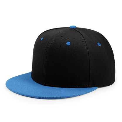 Wholesale 40 Colors Flat Peak Snapback Caps Lady Fashion