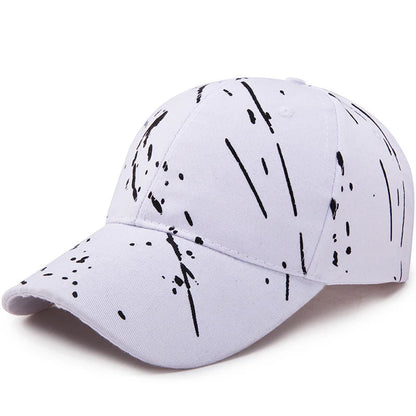 Men Women Printing Raindrops Golf Sunshade Baseball Hat Outdoor Sport