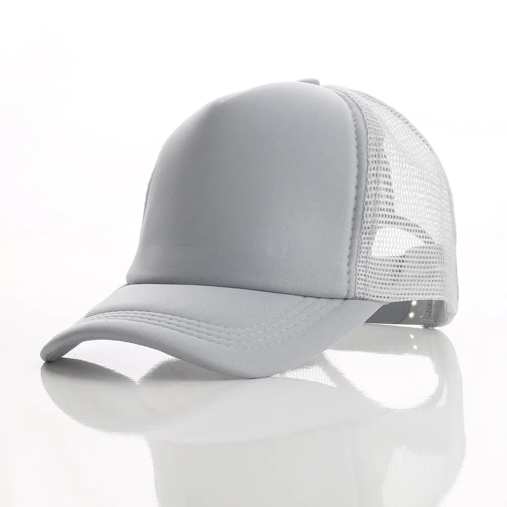 Adjustable Trucks Youth Mesh Hats Baseball Trucker Cap Dad Hat Summer Baseball Cap