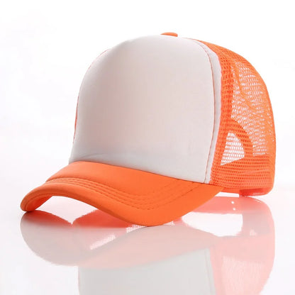 Adjustable Trucks Youth Mesh Hats Baseball Trucker Cap Dad Hat Summer Baseball Cap