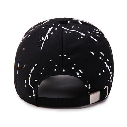 Men Women Printing Raindrops Golf Sunshade Baseball Hat Outdoor Sport