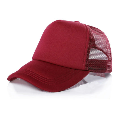 Adjustable Trucks Youth Mesh Hats Baseball Trucker Cap Dad Hat Summer Baseball Cap