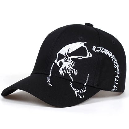 Baseball Cap Skull Embroidery Snapback Fashion Sports Hats For Men & Women